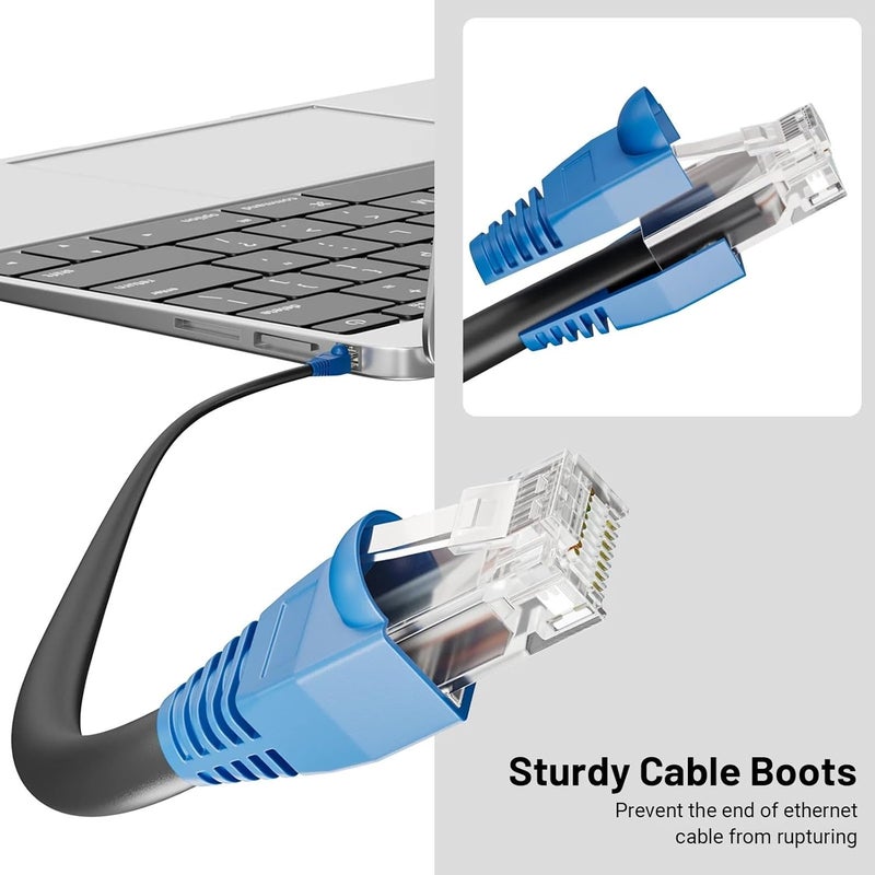Yellow Ethernet Cable Strain Relief Boots 200Pcs Connector Plug Cover OD 6 0mm - Image 5
